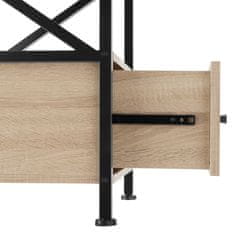 tectake Noční stolek Falkirk 40x41,5x55,5cm