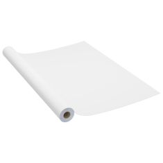 Vidaxl Samolepící tapety na nábytek 2 ks bílé 500 x 90 cm PVC