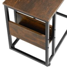 tectake Odkládací stolek Wigan 55x36,5x60cm