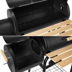 tectake Multifunkční zahradní gril BBQ Smoker