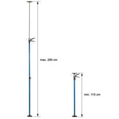 tectake 2 Teleskopické stavební podpěry stropní 115-290cm