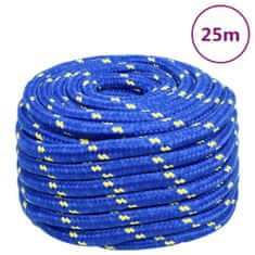 Greatstore Lodní lano modré 20 mm 25 m polypropylen