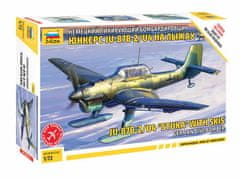 Zvezda Junkers JU-87B-2/U4 "STUKA" with skis, Kit letadlo 7323, 1/72