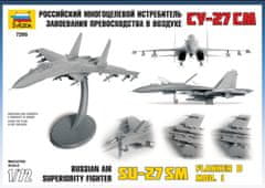 Zvezda Suchoj Su-27 SM ''Flanker'', Model Kit 7295, 1/72