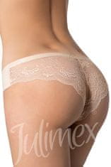 Julimex Julimex Tanga panty kolor:beżowy S