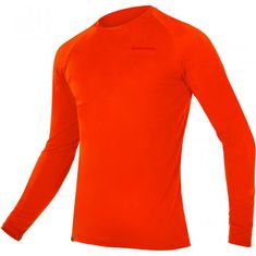 Endura Triko BaaBaa Blend L/S Baselayer E3183 - pánské, dlouhý, paprikově červená - Velikost XL