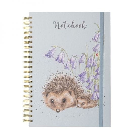 Aladine Zápisník s kroužkovou vazbou A4 Wrendale Designs – ježek