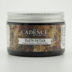 Aladine Patina rez Cadence Rusty patina, 150 ml - gray black, černošedá