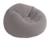 68579 Nafukovací křeslo Beanless Bag Chair "Grey"