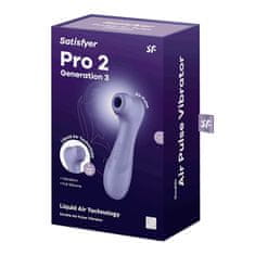 Satisfyer Satisfyer Pro 2 Generation 3 (Lilac), Liquid Air vibrátor