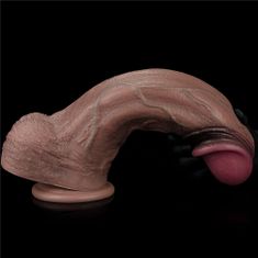 Lovetoy Lovetoy 13″ (33 cm) Dual Layered Cock (Brown), replika BBC dildo