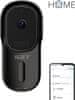 iGET HOME Doorbell DS1 Black - WiFi bateriový videozvonek, FullHD, obousměrný zvuk, CZ aplikace