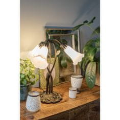 Clayre & Eef Stolní lampa Tiffany CLASSIC FLOWER 5LL-6104