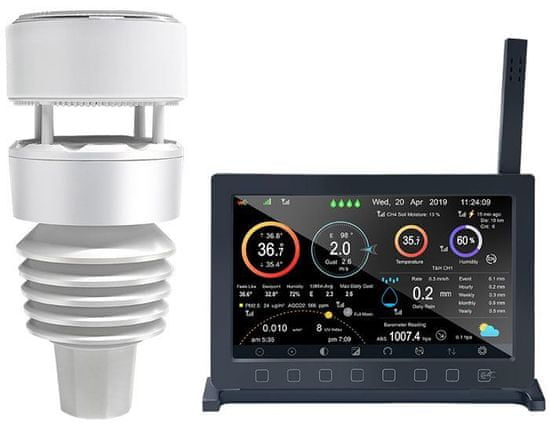 Meteostanice wifi Ecowitt HP2564 se vzdáleným přístupem