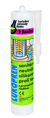 Texim Silikonový tmel LUKOPREN S SANIT bílý 310 ml - sanitární technika