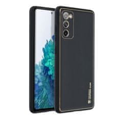 FORCELL Obal / kryt na Samsung Galaxy S20 FE / S20 FE 5G černý - Forcell LEATHER