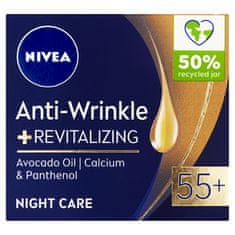 Nivea Obnovující noční krém proti vráskám 55+ (Anti-Wrinkle + Revitalizing) 50 ml