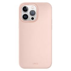 UNIQ UNIQ Lino Hue silikonový kryt iPhone 14 Pro Max Růžová