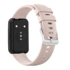 FIXED Silikonový řemínek Silicone Strap pro Huawei Band 7 FIXSSTB-1053-PI, růžový