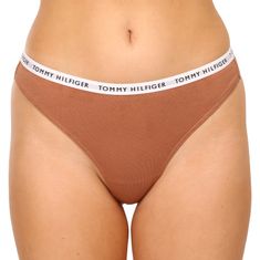 Tommy Hilfiger 3PACK dámská tanga nadrozměr vícebarevné (UW0UW04022 0R2) - velikost XL