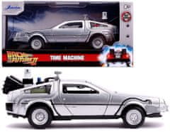 Jada Toys DeLorean Návrat do budoucnosti stroj času.