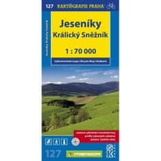 Jeseníky - Cykloturistická mapa č. 127 1:70 000