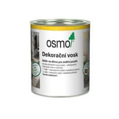 OSMO 3156 Dekorační vosk transparentní Tyrkysově zelená 0,375 l