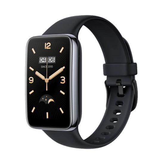 FIXED Silikonový řemínek Silicone Strap pro Xiaomi Mi Smart Band 7 Pro FIXSSTB-1056-BK, černý