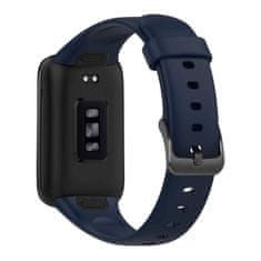 FIXED Silikonový řemínek Silicone Strap pro Xiaomi Mi Smart Band 7 Pro FIXSSTB-1056-BL, modrý