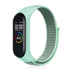 VšeNaMobily.cz Náhradní náramek Mi band 3/4/5/6/7 SportNylon - aljašská modrá -