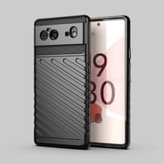 IZMAEL Pouzdro Carbon Bush TPU pre Google Pixel 6 - Černá KP24822