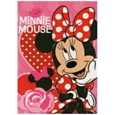 SETINO Dívčí flísová deka Minnie Mouse - Disney