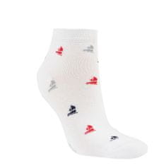 RS dámské barevné letní kotníkové elastické námořnické ponožky 1526023 3-pack, bílá, 39-42