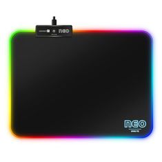 Connect IT Podložka pod myš NEO RGB, vel. S 32 x 24, 5 cm - černá