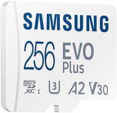 Samsung EVO Plus SDXC 256GB UHS-I (Class 10) + adaptér (MB-MC256KA/EU)