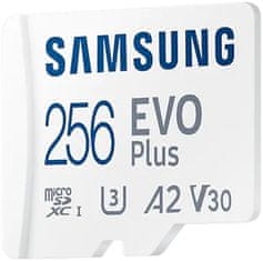 Samsung EVO Plus SDXC 256GB UHS-I (Class 10) + adaptér (MB-MC256KA/EU)