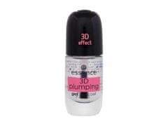 Essence 8ml 3d plumping gel top coat, lak na nehty