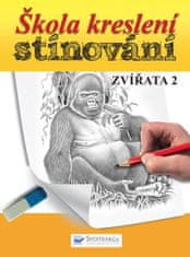 Škola kreslení stínování - Zvířata 2