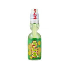 Hatakosen Japonská kultovní limonáda Ramune s příchutí kiwi [Codd Packaging] "Japanese Lemonade Ramune Kiwi" 200ml Hatakosen