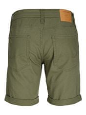 Jack&Jones Pánské kraťasy JPSTRICK Regular Fit 12165892 Deep Lichen Green (Velikost S)