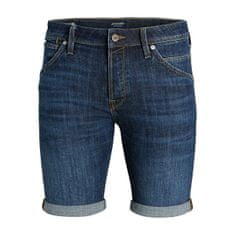 Jack&Jones Pánské kraťasy JJIRICK Regular Fit 12226231 Dark Blue Denim (Velikost XXL)