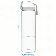 ion8 Leak Proof nerezová termoska Ash Navy, 920 ml