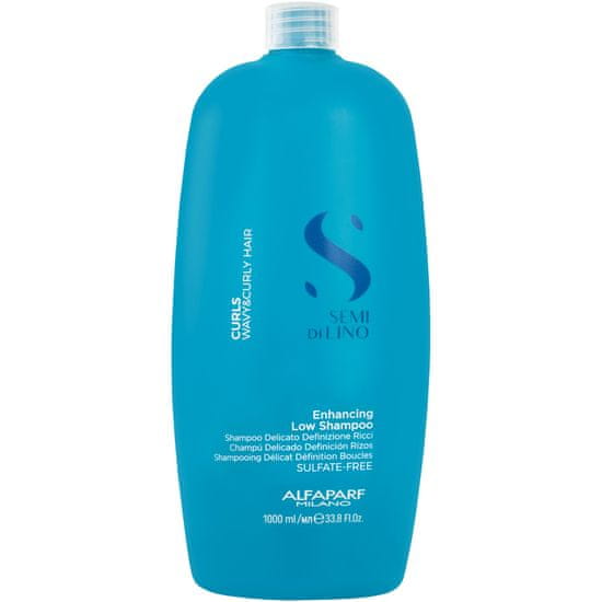 Alfaparf Milano Semi Di Lino Curls Enhancing Low Shampoo - jemný šampon pro kudrnaté vlasy a vlny zvýrazňuje kroucení a vyživuje 1000ml