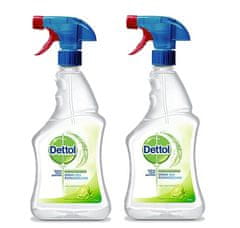 Dettol DETTOL Antibakteriální povrchový sprej 2x500ml