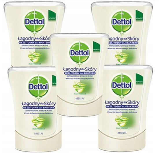 Dettol DETTOL Náplň do aplikátoru, Aloe Vera 5x250 ml