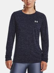 Under Armour Tričko Tech LS Crew Twist-NVY XS