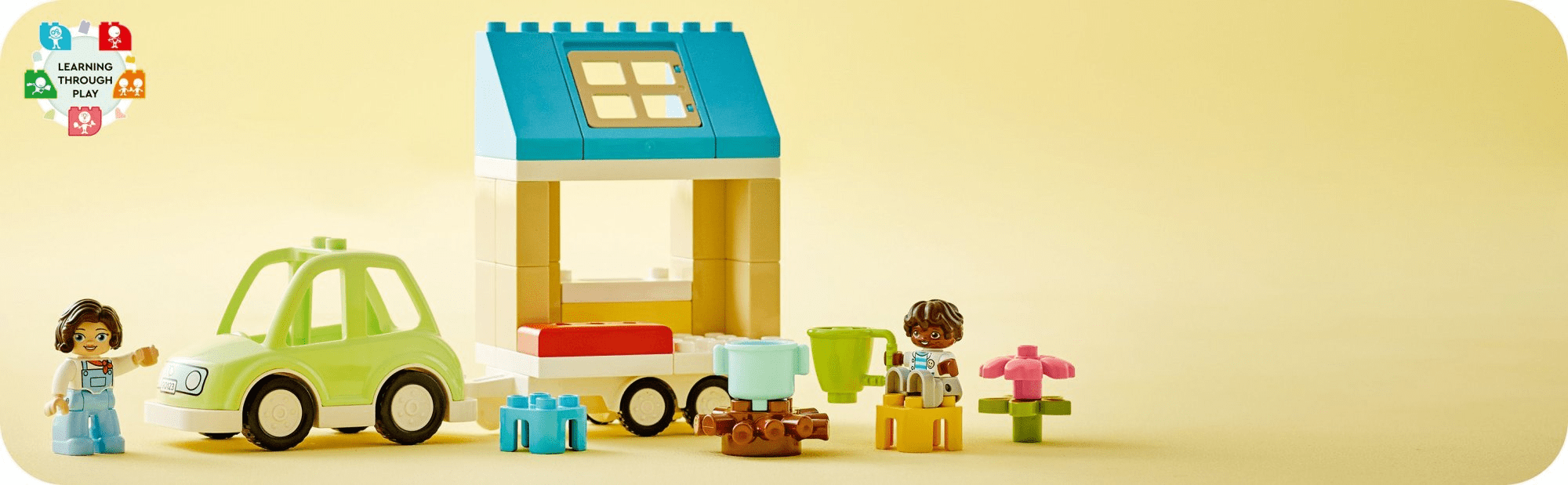 LEGO DUPLO 10986 Pojízdný rodinný dům