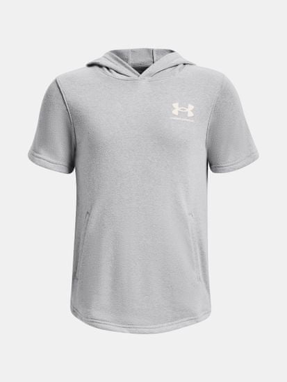 Under Armour Mikina UA Rival Terry SS Hoodie-GRY