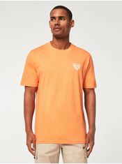 Oakley Oranžové pánské tričko s potiskem na zádech Oakley L
