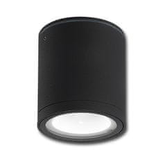 LED svítidlo Noel R, 7W, 4000K, IP65, černá barva